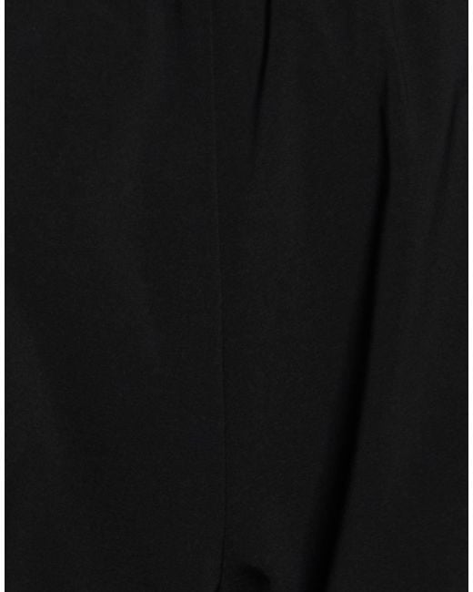 Moncler Black Pants Polyester, Elastane for men
