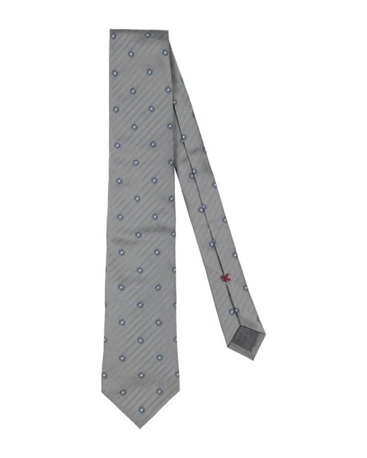 Brunello Cucinelli Gray Ties & Bow Ties for men
