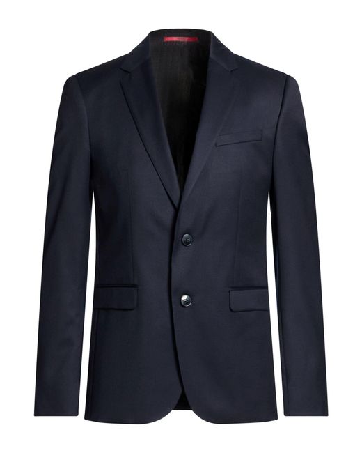 HUGO Blue Midnight Blazer Virgin Wool for men