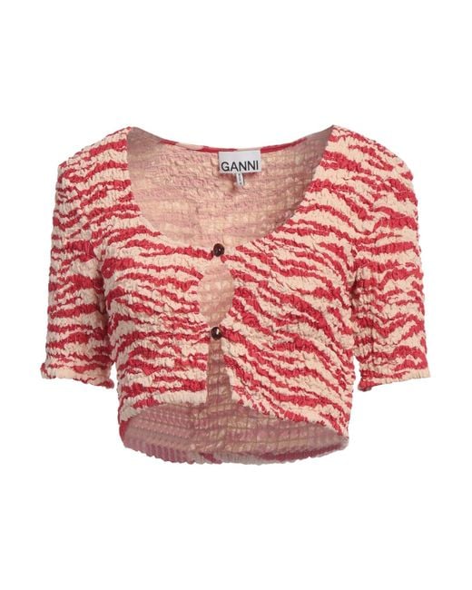 Ganni Pink Top Viscose