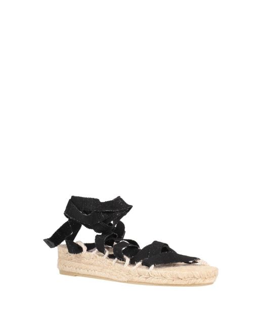 Castaner Black Espadrilles
