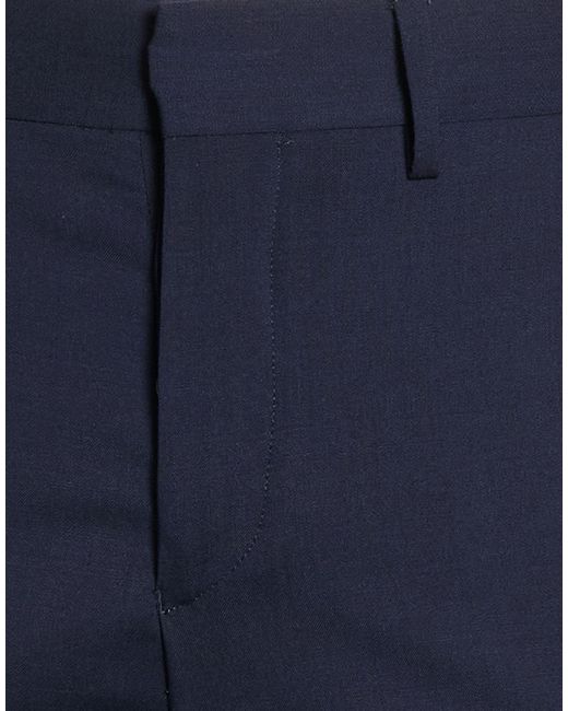 Grifoni Blue Midnight Pants Virgin Wool, Elastane for men