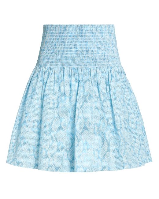 KENZO Blue Mini Skirt