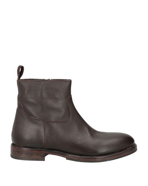 Moma Brown Ankle Boots