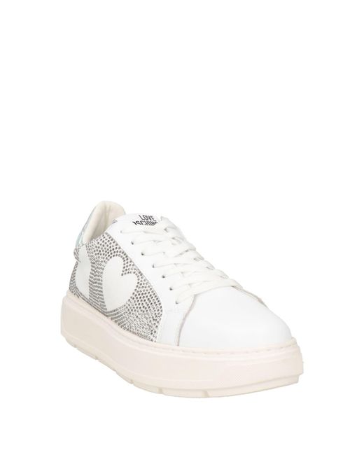 Love Moschino White Trainers
