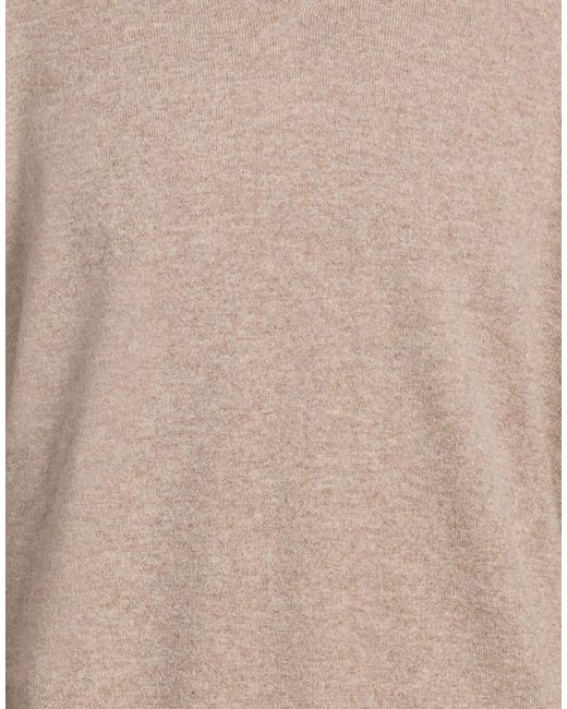 Alpha Studio Natural Light Sweater Cashmere for men