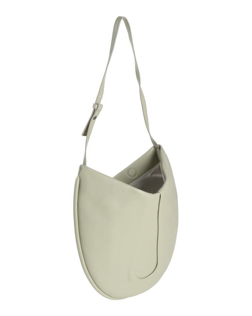 THEMOIRÈ Gray Shoulder Bag Polyurethane