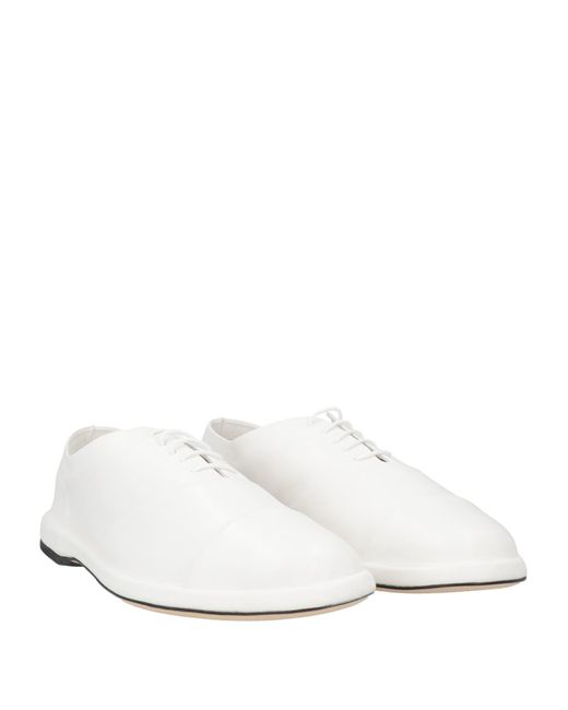 Zapatos de cordones Marni de hombre de color White