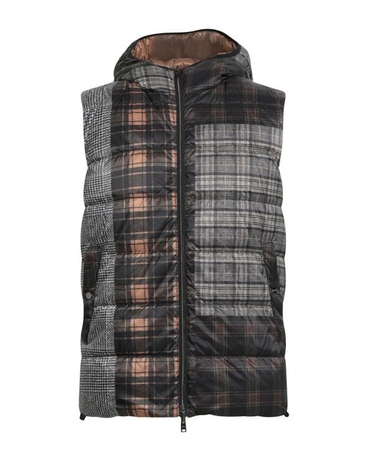Herno Gray Vests for men