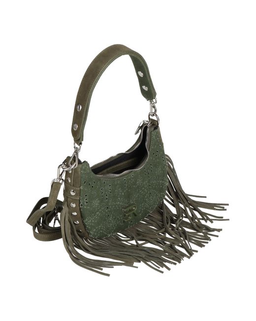Borsa A Spalla di ERMANNO FIRENZE in Green