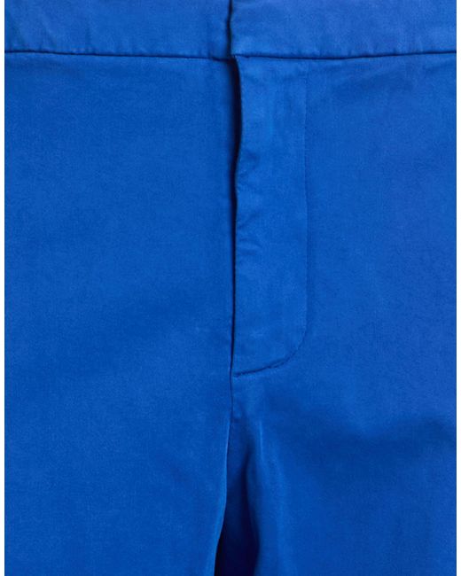 Dondup Blue Pants Cotton, Polyester, Elastane for men