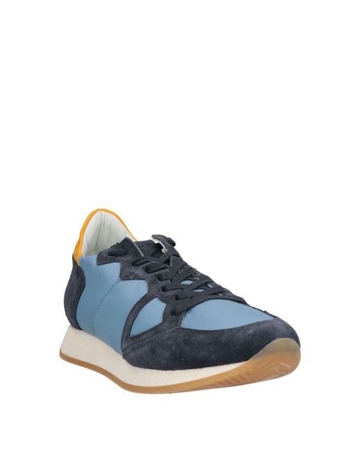 Philippe Model Blue Trainers for men