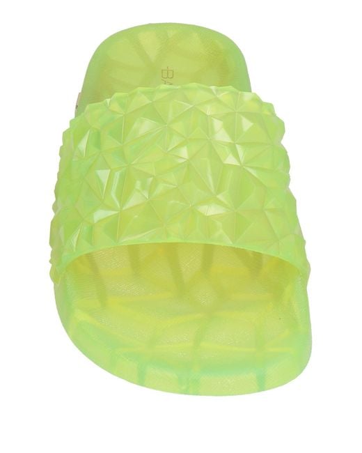Baldinini Green Sandals Pvc
