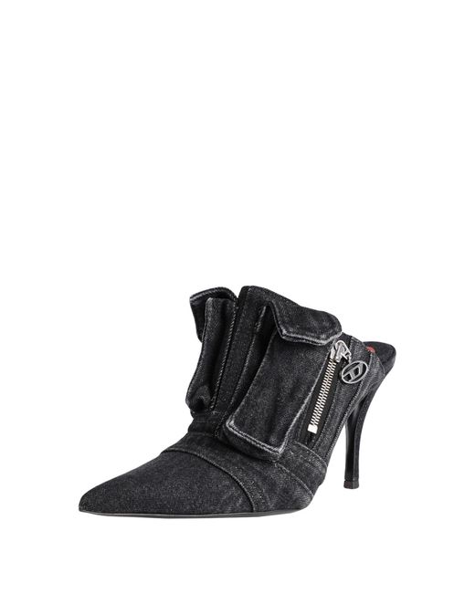 DIESEL Black Mules & Clogs