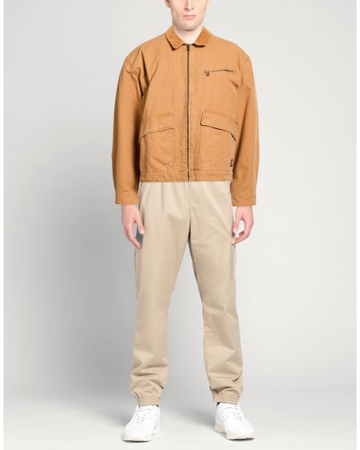 Timberland Natural Camel Jacket Cotton for men