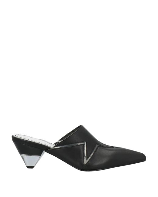 GAUDI Black Mules & Clogs
