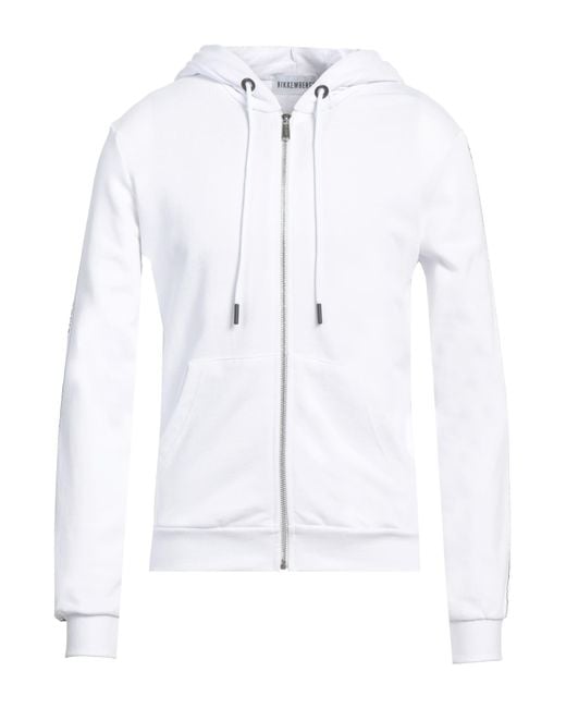 Bikkembergs White Sweatshirt Cotton for men
