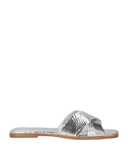 Paris Texas White Sandals