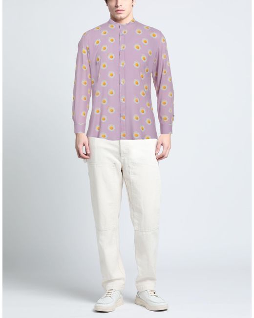 Daniele Alessandrini Pink Shirt for men