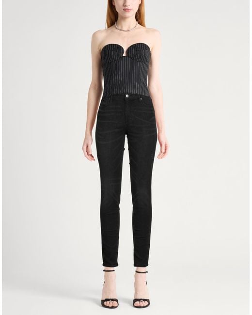 ARMANI EXCHANGE Black Jeans Cotton, Polyester, Viscose, Elastane