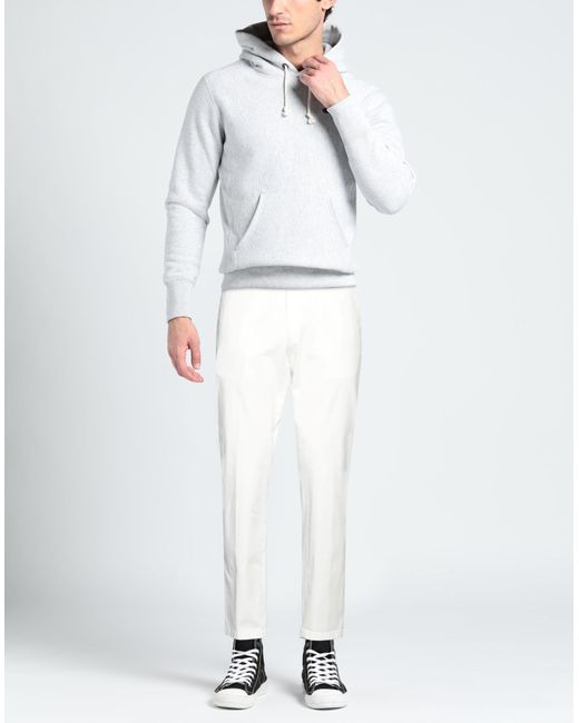 Oscar Jacobson White Trouser for men