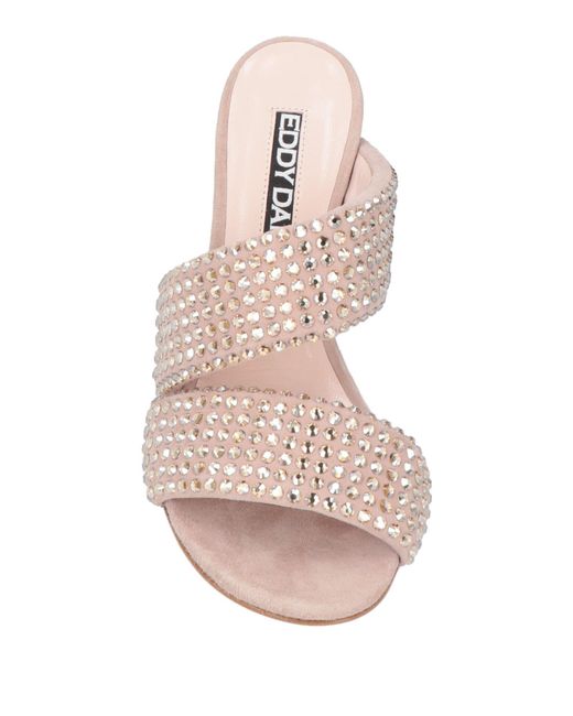 Eddy Daniele Pink Sandals