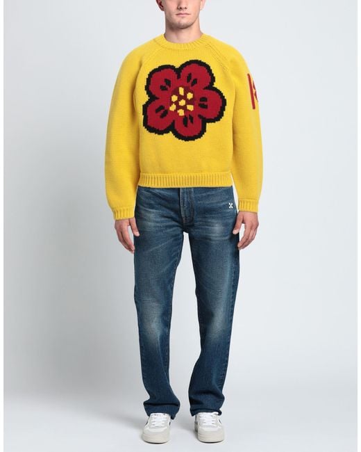 Pullover KENZO de hombre de color Yellow