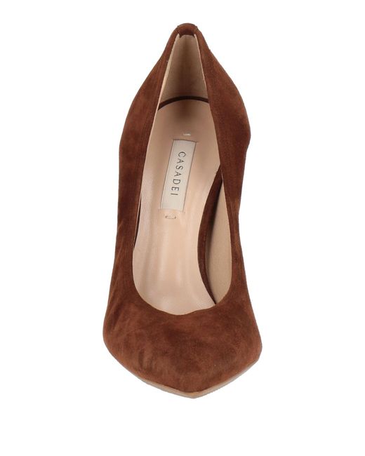 Casadei Brown Pumps Leather