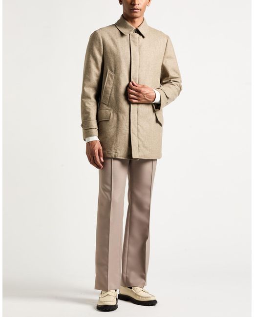 Boglioli Natural Coat for men