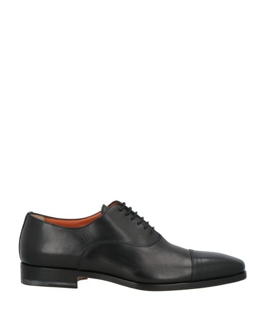 Santoni Schnürschuh in Black für Herren