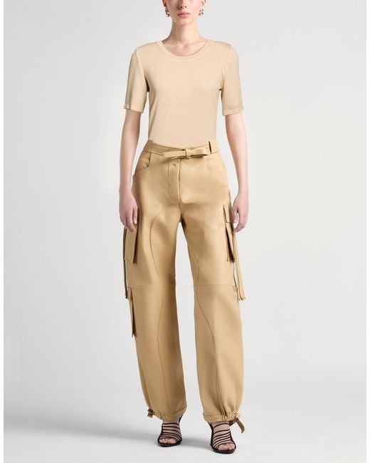 Uma Wang Natural T-Shirt Viscose, Elastane