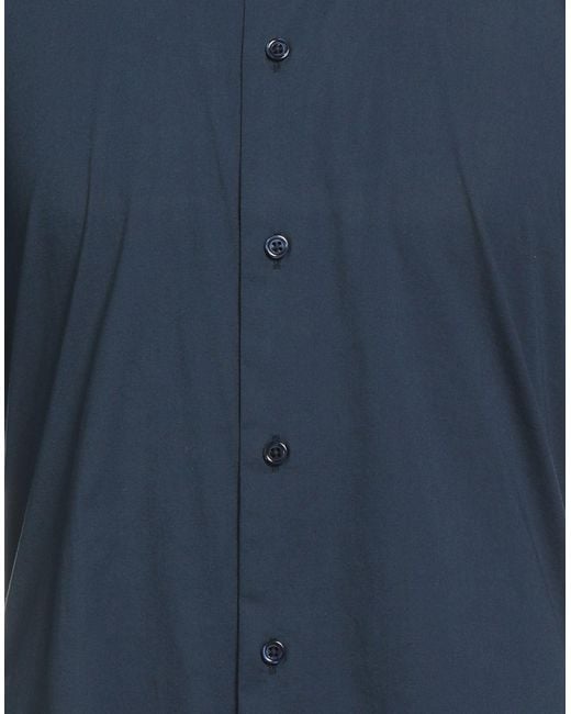 Blauer Blue Shirt Cotton, Elastane for men