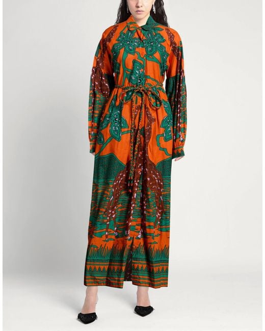 CONNOR & BLAKE Orange Maxi Dress