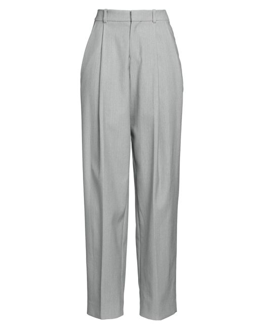 Jacquemus Gray Pants Polyester, Cotton, Virgin Wool, Elastane