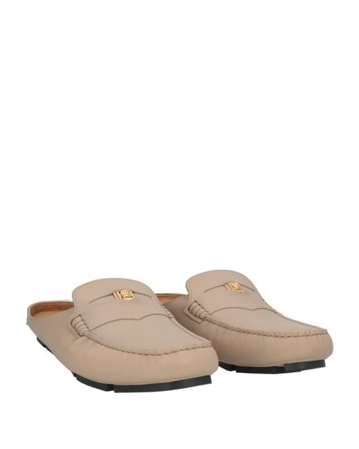 Versace White Mules & Clogs Calfskin for men