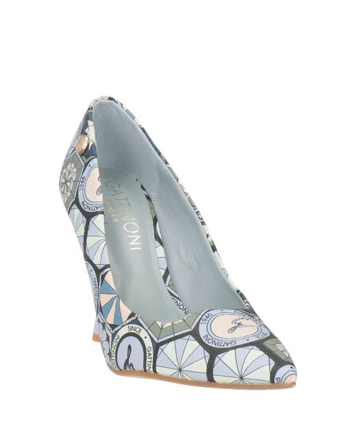 Gattinoni Metallic Sky Pumps Synthetic Fibers
