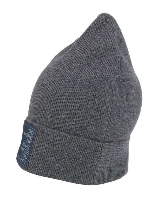 Zadig & Voltaire Gray Charcoal Hat Wool