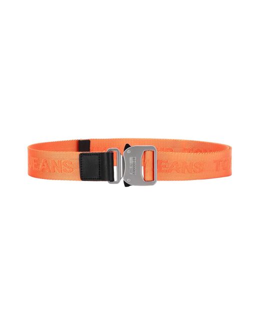 Tommy Hilfiger Orange Fast Release Clip Belt for men