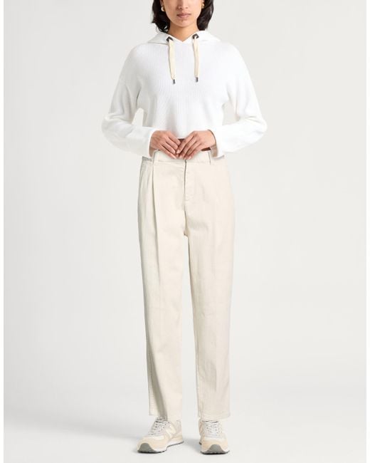 Brunello Cucinelli Natural Jeans Cotton, Elastane