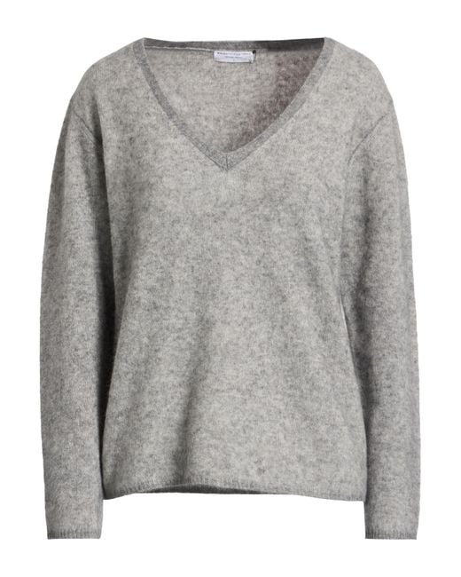 Pullover di Majestic Filatures in Gray