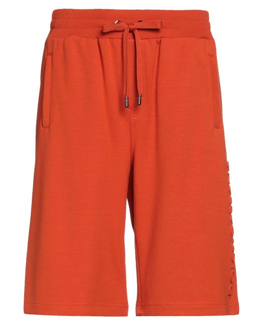 Dolce & Gabbana Red Shorts & Bermuda Shorts for men