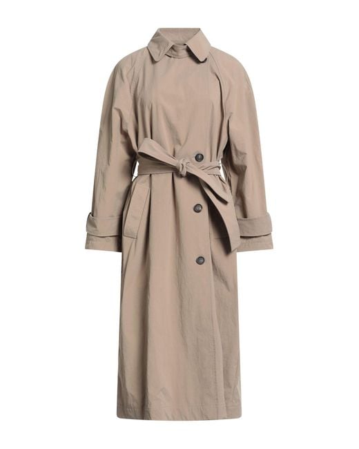 Brunello Cucinelli Natural Jacke, Mantel & Trenchcoat