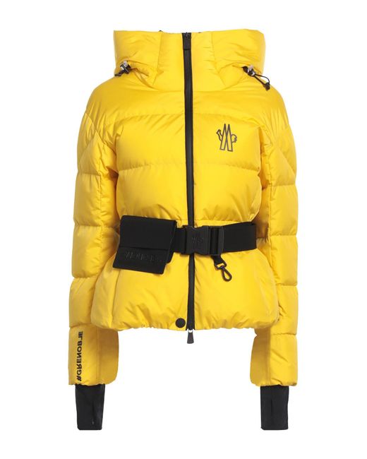 3 MONCLER GRENOBLE Yellow Puffer