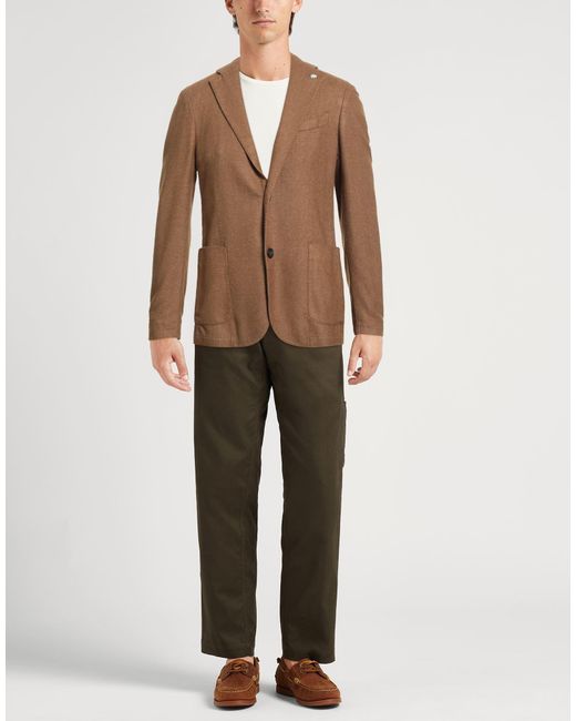 Manuel Ritz Brown Blazer for men