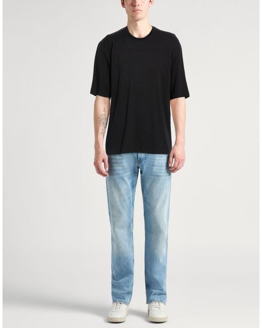 Crossley Black T-Shirt for men