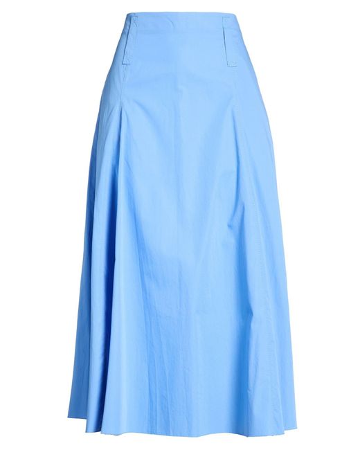 MAX&Co. Blue Midi Skirts