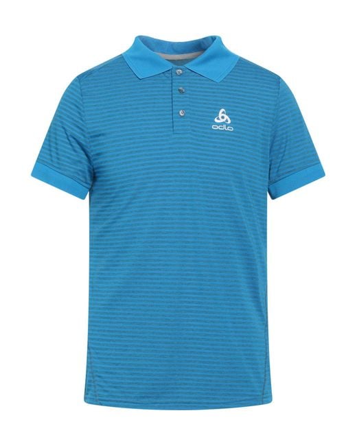 Odlo Polo Shirt in Blue for Men | Lyst