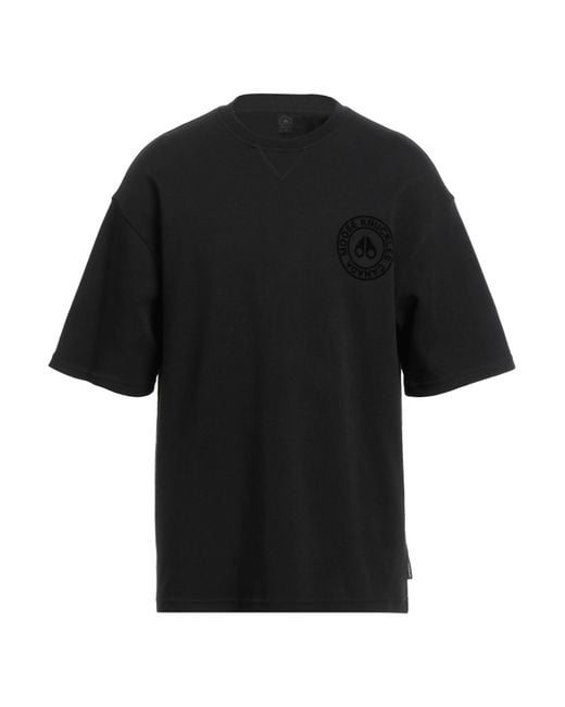 Camiseta Moose Knuckles de hombre de color Black