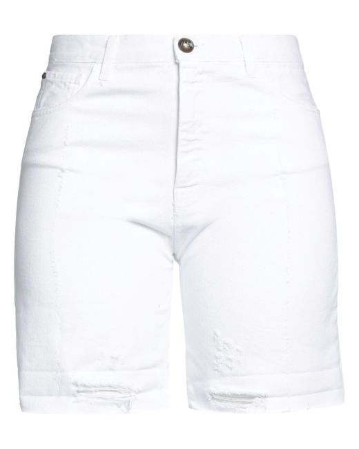 Nolita White Denim Shorts