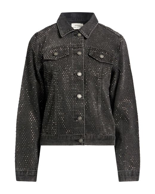 ViCOLO Black Denim Outerwear